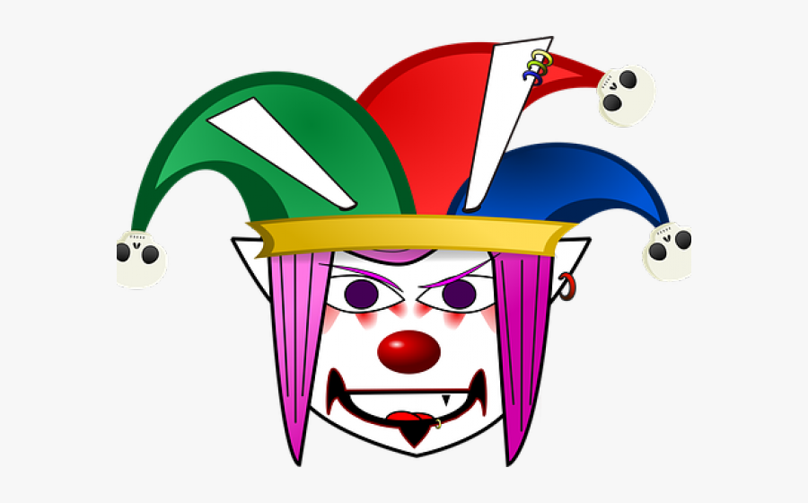 Transparent Harlequin Clipart - Joker การ์ตูน ตัว ตลก, Transparent Clipart