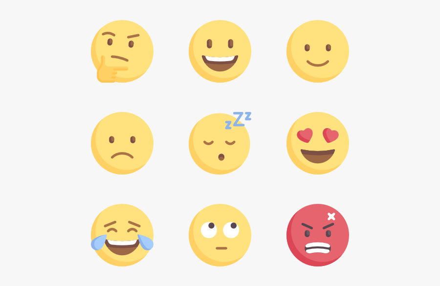 Emoji Vector Files - Net Sentiment Icon, Transparent Clipart