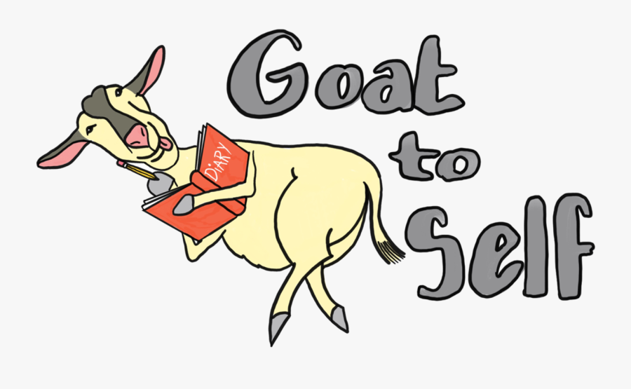 Goat To Self - Cartoon, Transparent Clipart
