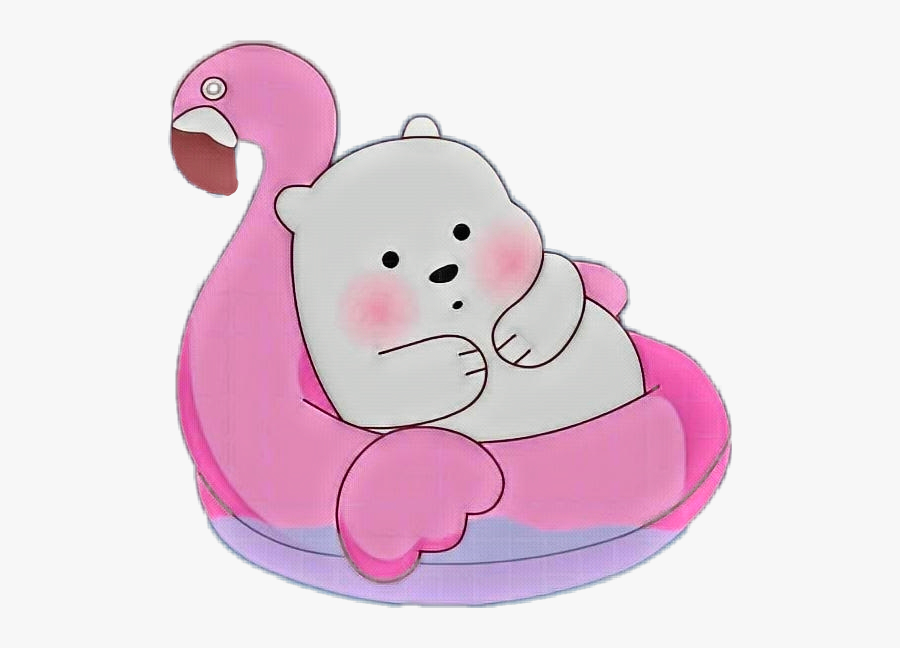 #flamimgo #schwimmreifen #comic #clipart #animal #bear - Cartoon, Transparent Clipart