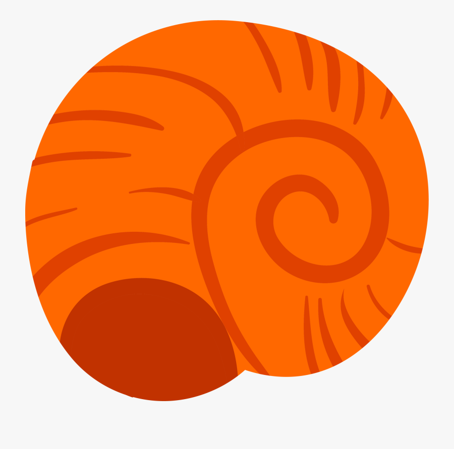 Gastropods Cartoon Snail Orange - Circle, Transparent Clipart