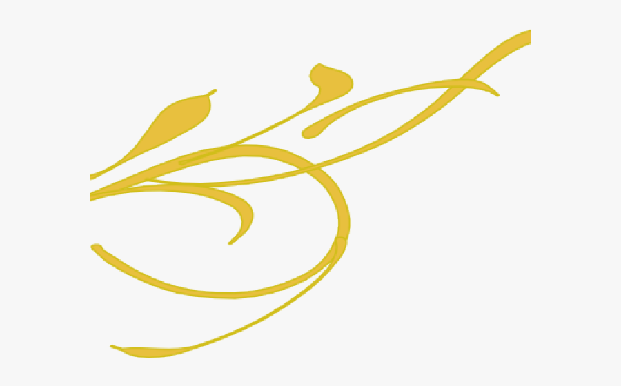 Gold Flowers Clip Art Png, Transparent Clipart