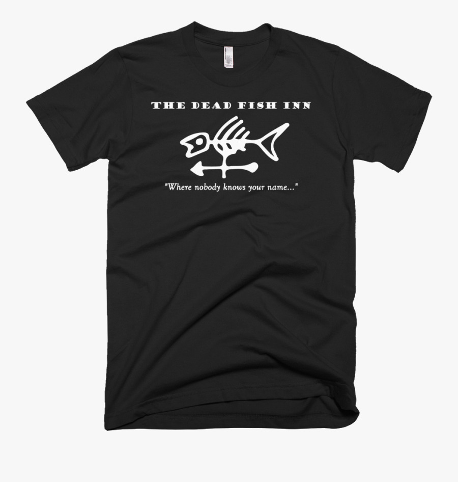 Dead Fish Inn T-shirt Black - Nuke Mars T Shirt, Transparent Clipart