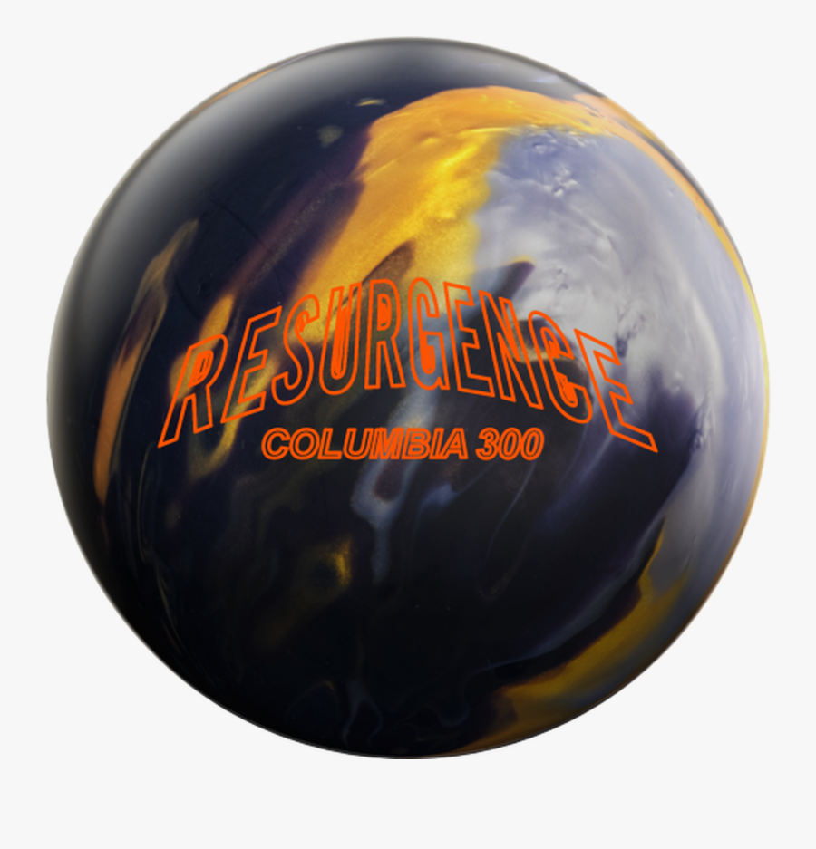 Columbia 300 Resurgence Bowling Ball, Transparent Clipart