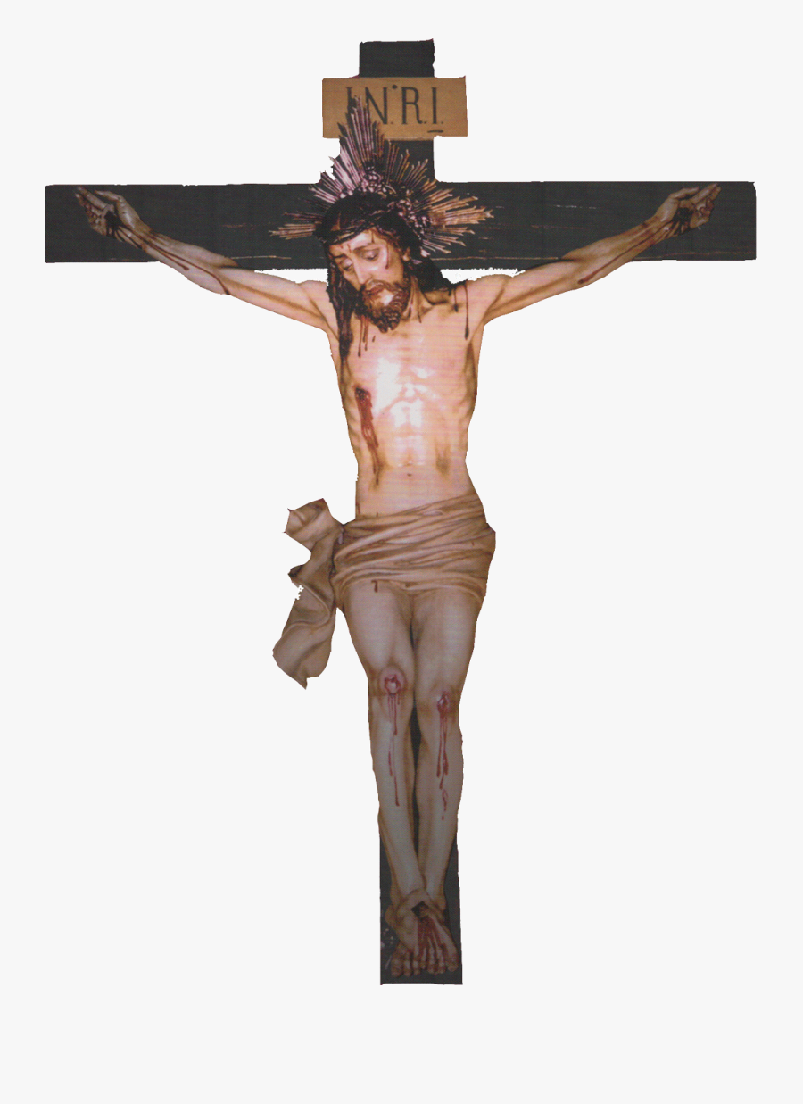 Crucifix Clipart Winter - Jesus In Cross Png, Transparent Clipart