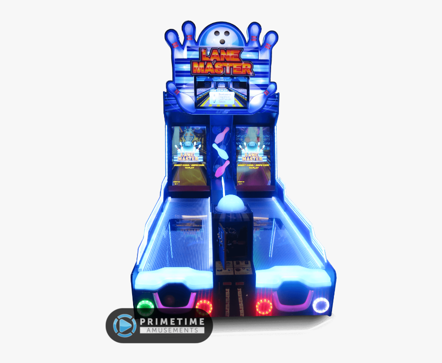 Lane Master Video Bowling Alley Roller By Unis - Lane Master Arcade Game, Transparent Clipart