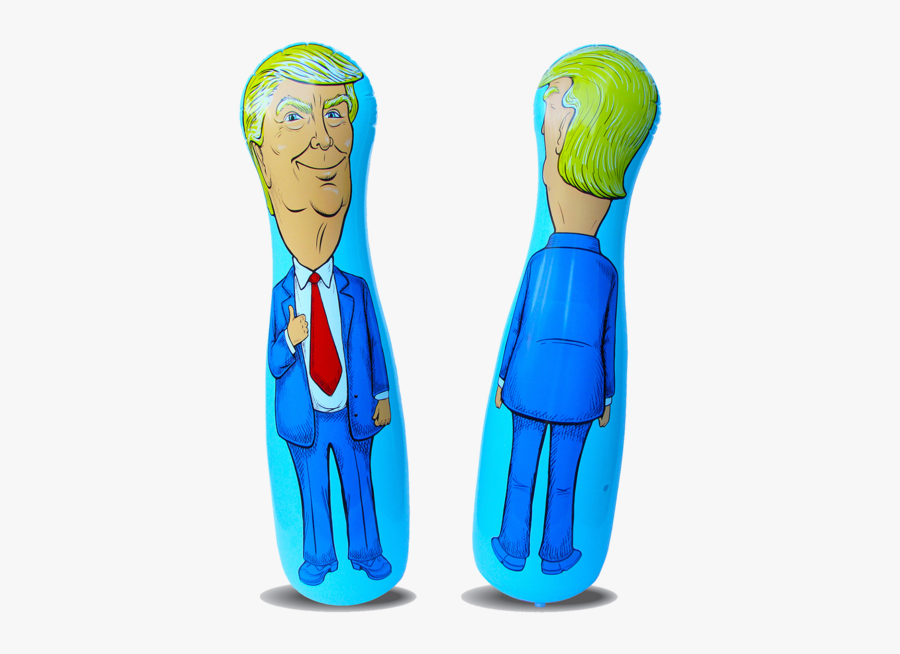 Trump Punching Bag - Cartoon, Transparent Clipart