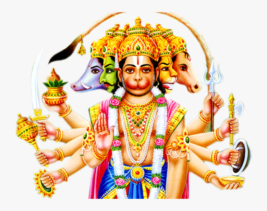Standing Hanuman Png, Transparent Clipart