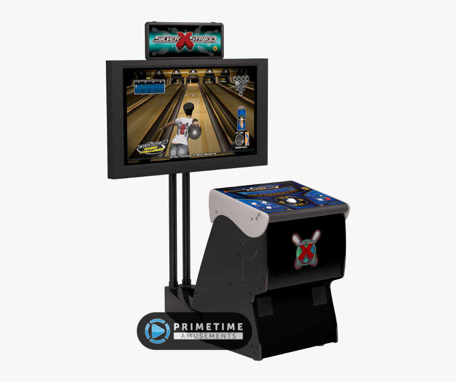 Silver Strike X Offline Arcade Video Game By Incredible - Silver Strike Bowling Arcade Game 2004, Transparent Clipart