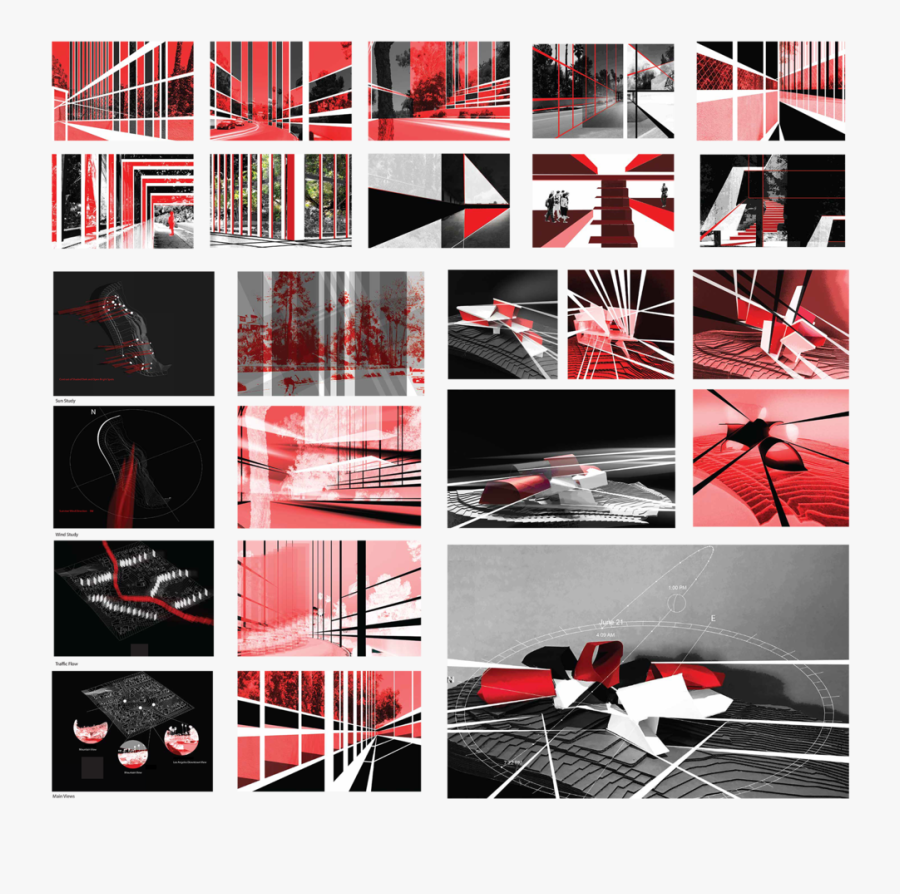 Pin-up Board - Collage - Graphic Design, Transparent Clipart