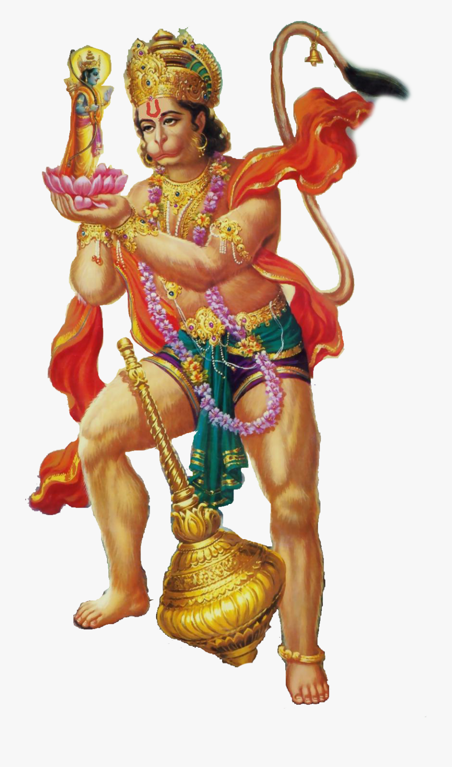 Sathya Sai Baba Hanuman, Transparent Clipart
