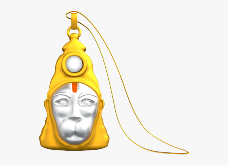 Hanuman Chalisa Divya Yantra Chain Front, Transparent Clipart