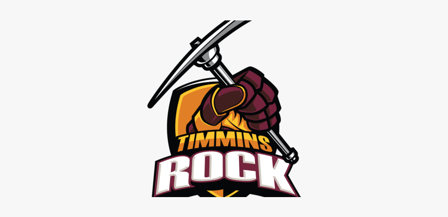 Timmins Rock Logo, Transparent Clipart