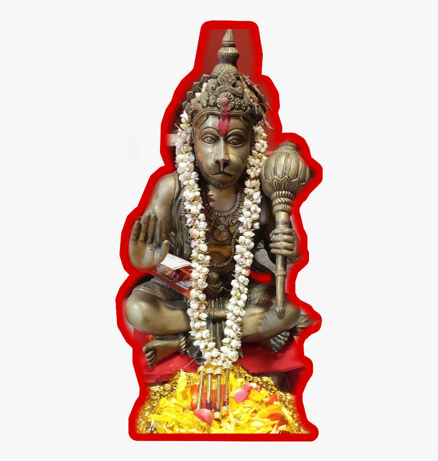 Hanuman Freetoedit - Statue, Transparent Clipart