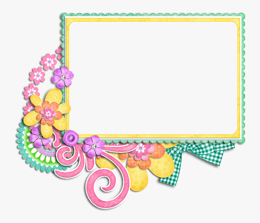 Hojas Con Marcos Decorados, Transparent Clipart
