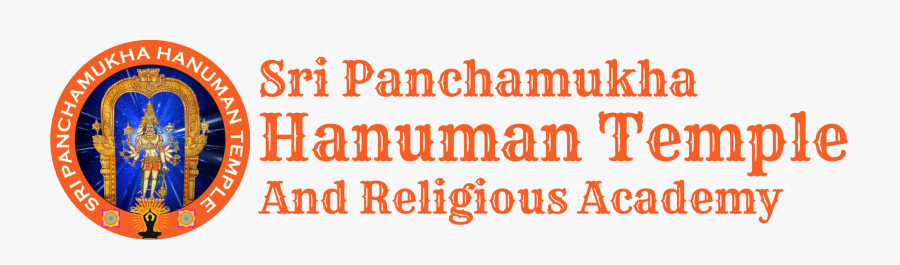 Sri Panchamukha Hanuman Temple And Religious Academy - Peach, Transparent Clipart
