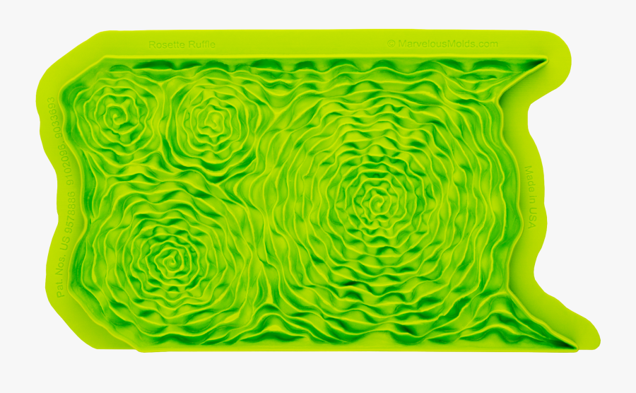 Marvelous Molds Ruffle Rosette, Transparent Clipart