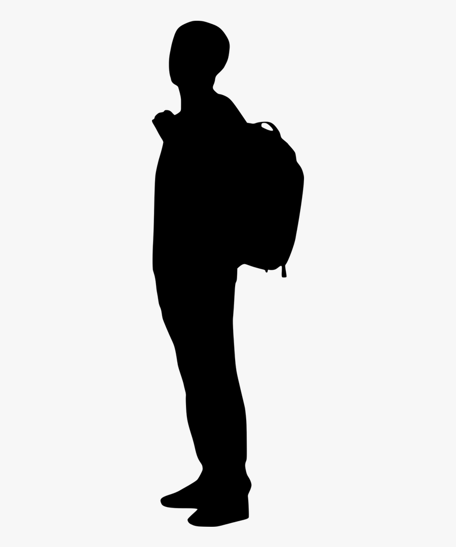 Silhouette People Man - Siluetas De Personas Png, Transparent Clipart