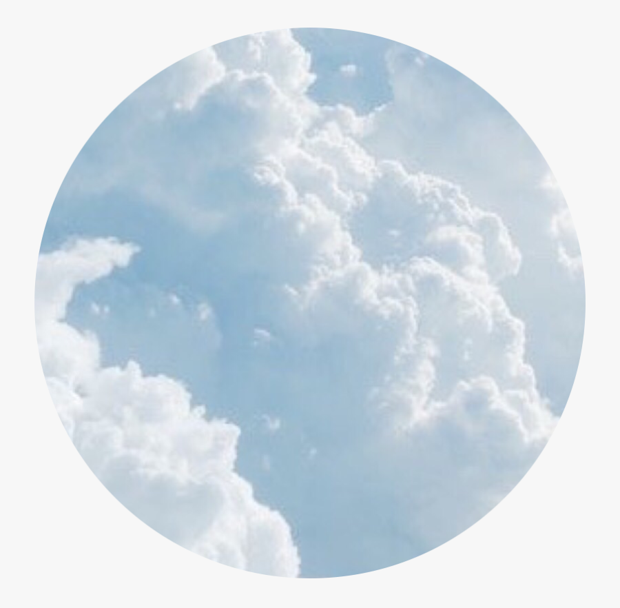 •blue Sky Sticker• - Light Blue Aesthetic Clouds, Transparent Clipart