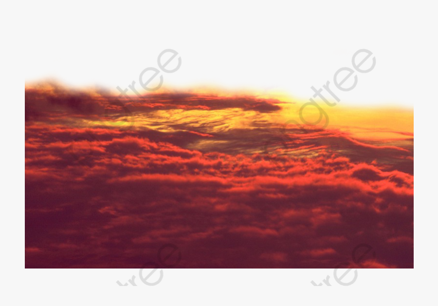 Inky Clouds Filled The Sky - Clouds Transparent Png Sunset, Transparent Clipart
