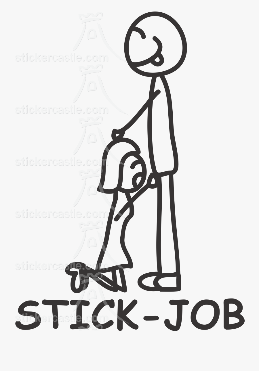 Transparent Stick Family Clipart Black And White - Stick Family Anti, Transparent Clipart