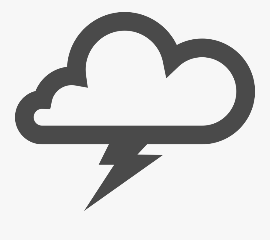 Storm Cloud Clip Art, Transparent Clipart