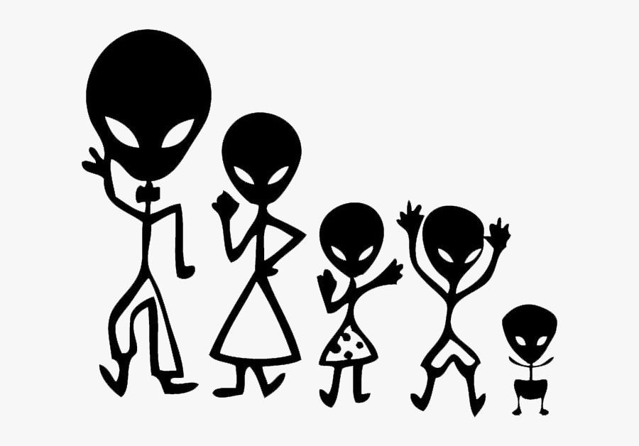 Stick Figure Family - Stick Family Decals, Transparent Clipart