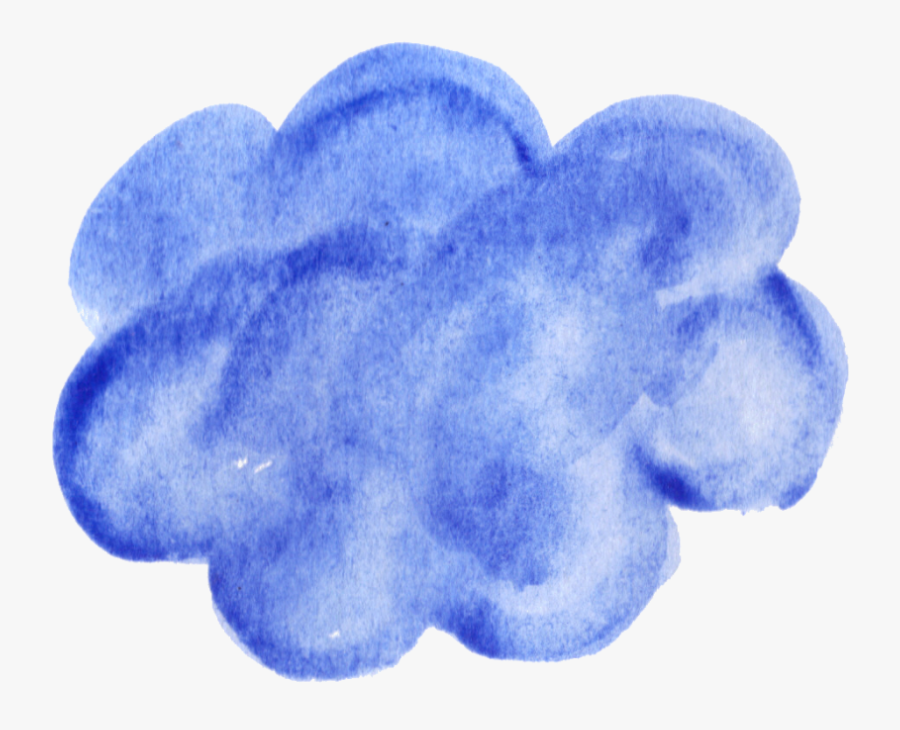 Watercolor Cloud - Transparent Watercolor Clouds, Transparent Clipart