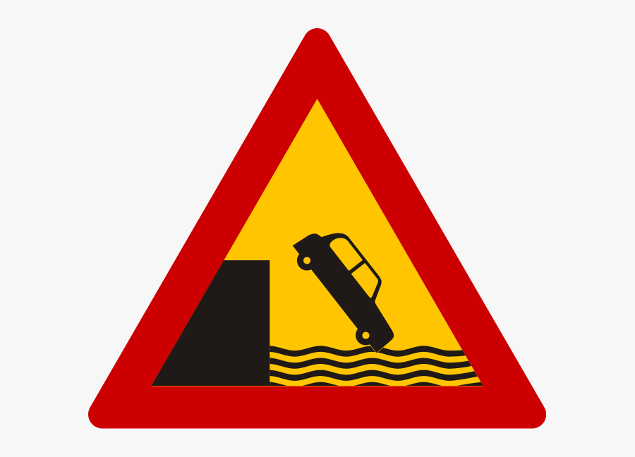 Traffic Sign Gr - Falling Rocks Road Signs, Transparent Clipart