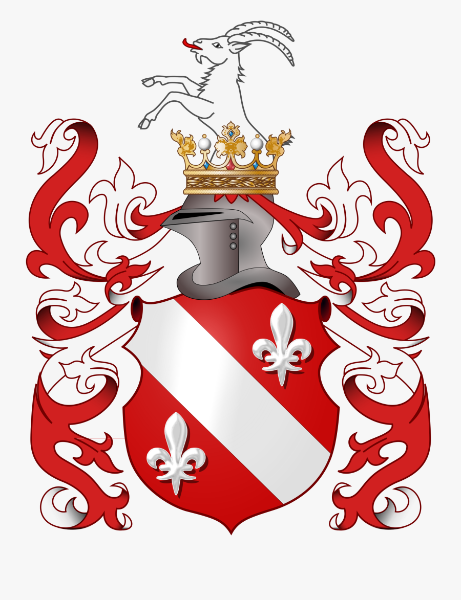 Transparent Stick Family Clipart Black And White - Red And White Coat Of Arms, Transparent Clipart