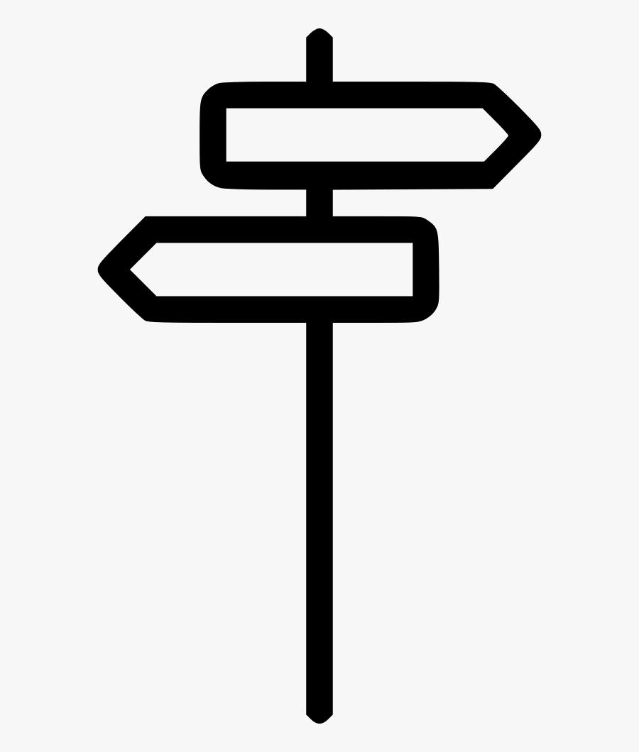 Direction Sign Arrow Back Next Street Traffic - Street Arrow Icon, Transparent Clipart