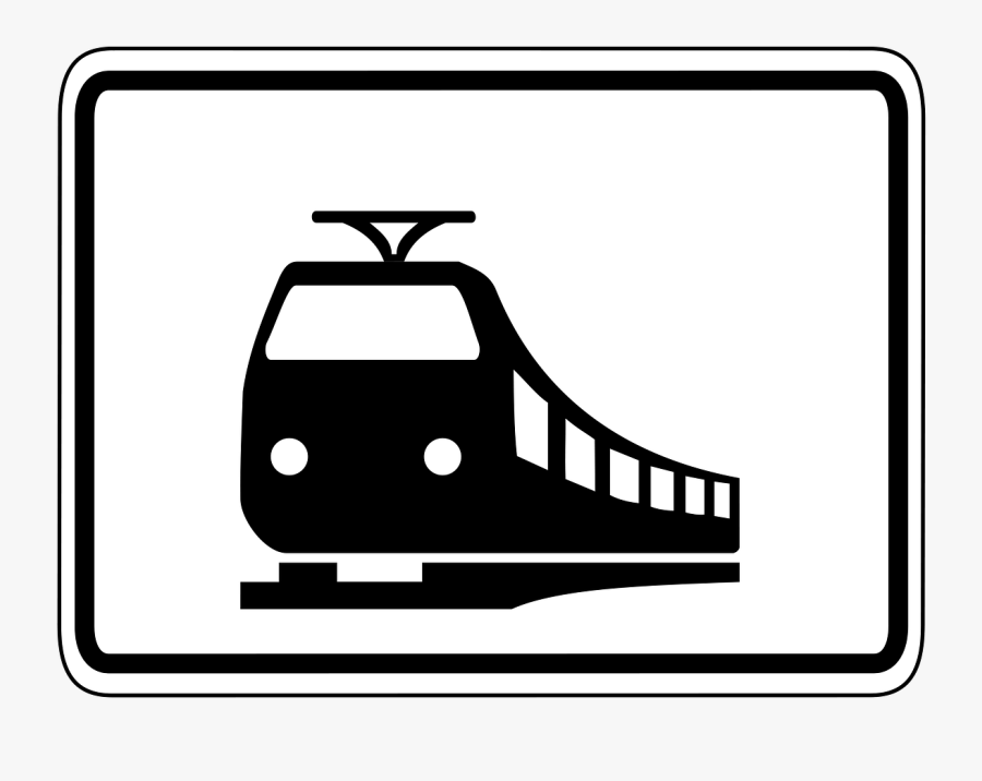 Traffic Sign Road Sign Shield Free Picture - Transparent Background Train Clipart, Transparent Clipart