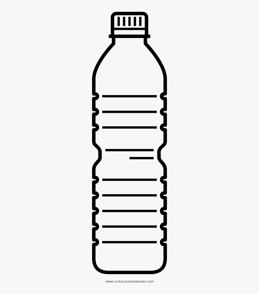 Water Bottles Plastic Bottle Drawing - Plastic Water Bottle Drawing, Transparent Clipart