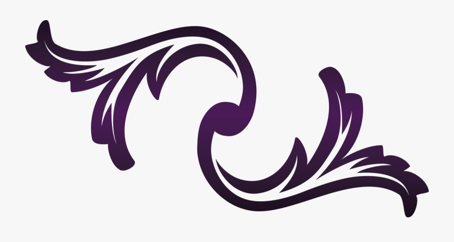 Purple Awareness Ribbon Border Images & Pictures - Dark Purple Purple Ribbon Transparent Background, Transparent Clipart