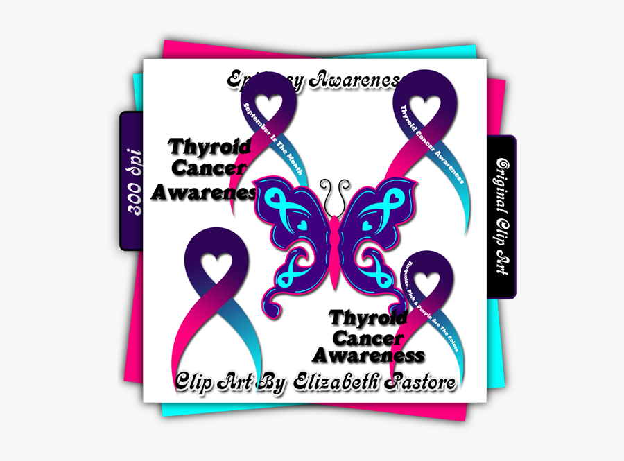 Dementia Ribbon, Transparent Clipart