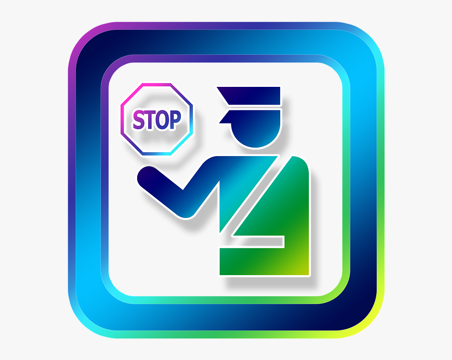 Dealing With An Agitated Agent At The Canada-us Border - Immigration Clipart Png, Transparent Clipart