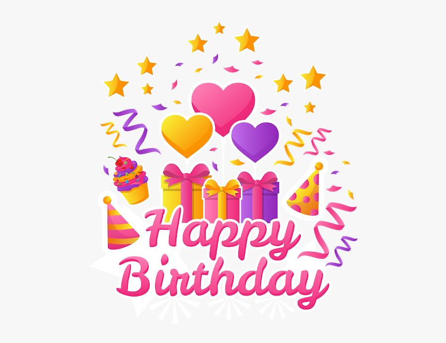 Transparent 20th Birthday Clipart, Transparent Clipart