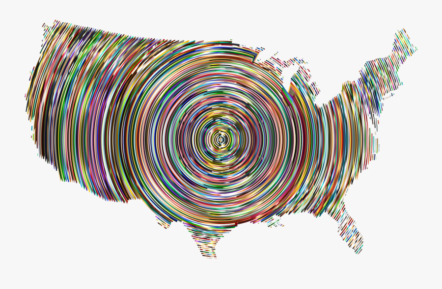 Abstract, America, Art, Borders, Cartography, Country - United States Of Xanax, Transparent Clipart