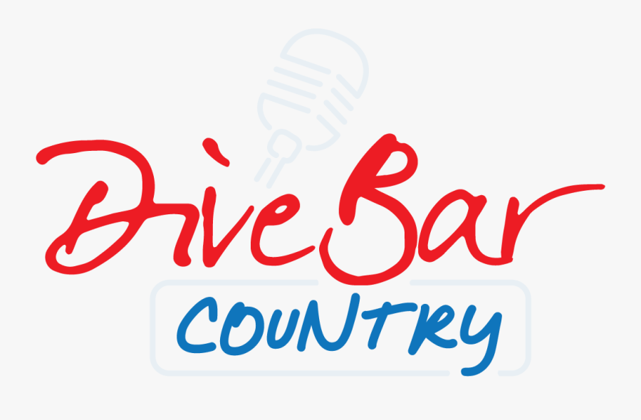 Dive Bar Country - Calligraphy, Transparent Clipart