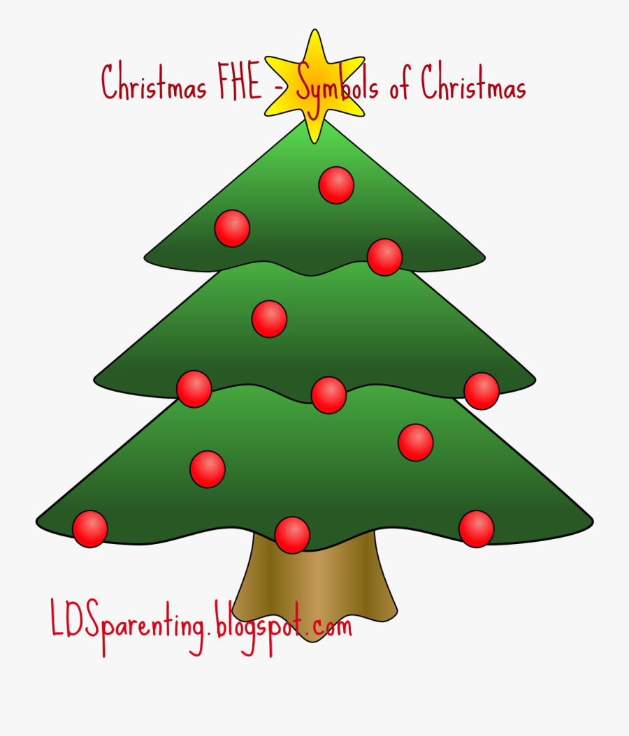 Transparent Quadruplets Clipart - Christmas Tree Cartoon, Transparent Clipart