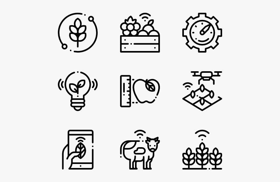 Smart Farm - Resume Icons Png, Transparent Clipart