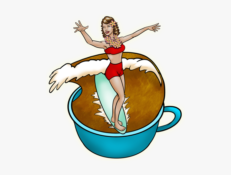 Hula Girl Clip Art, Transparent Clipart