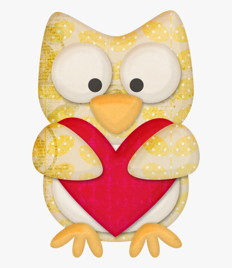 Yellow Owl Clipart Cute Image And For Transparent Png - Penguin, Transparent Clipart