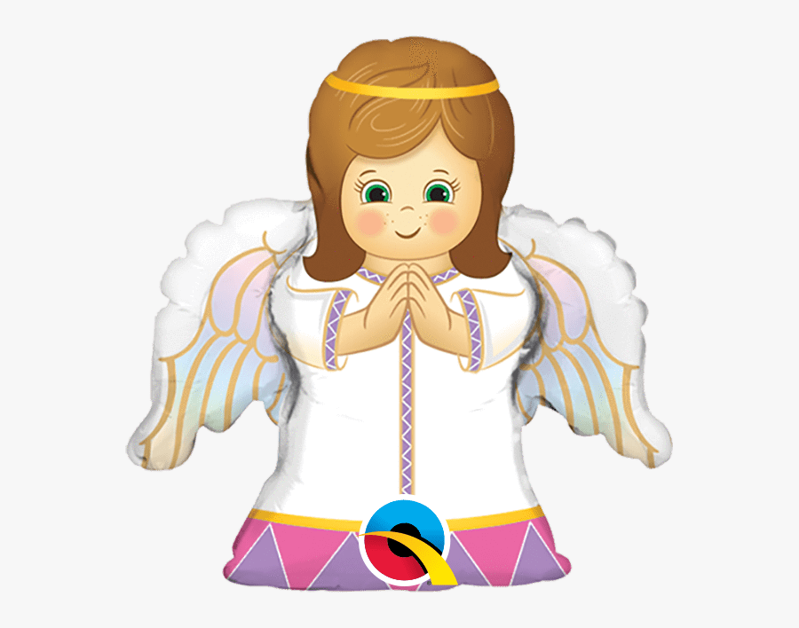 14 - Angelito Niña, Transparent Clipart