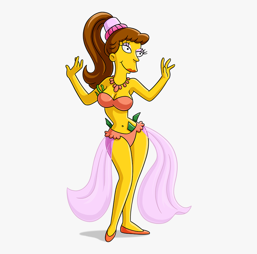 Hula Freetoedit - Los Simpson La Princesa Cachemira, Transparent Clipart
