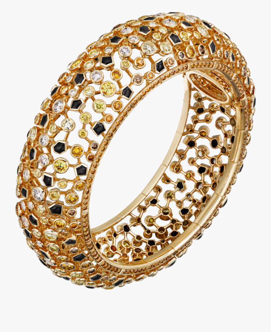 Transparent Diamond Bracelet Png - Bracelet Cartier High Jewelry, Transparent Clipart
