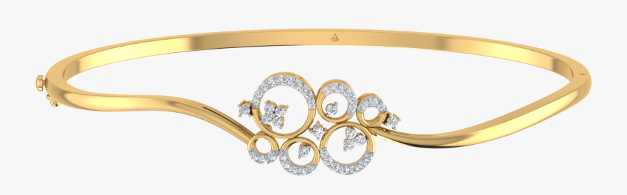 Fairy Bubbles Bangle Diamond Bangle Set In 18 Kt - Belt, Transparent Clipart
