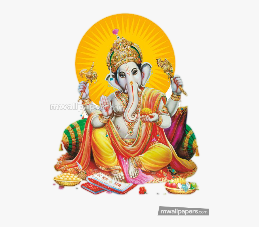 Transparent 1080p Png Wallpaper - Ganesh Chaturthi Png, Transparent Clipart