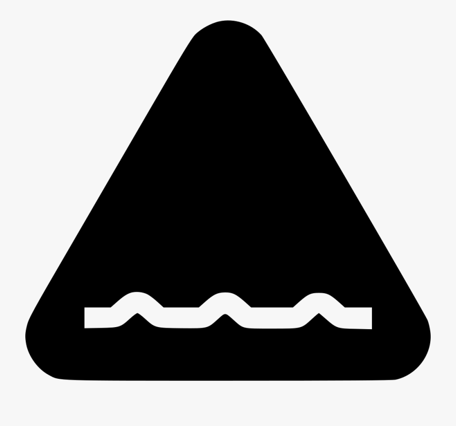 Rough Road Ahead Svg Png Icon Free Download - Triangle, Transparent Clipart