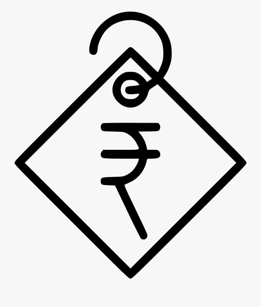 Transparent Price Tag Clipart - Price In Rupees Icon, Transparent Clipart